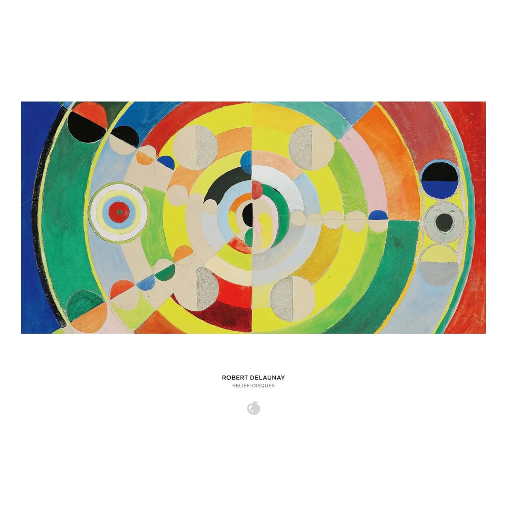 Relief-Disques by Robert Delaunay 1000 Piece Jigsaw Puzzle Pomegranate