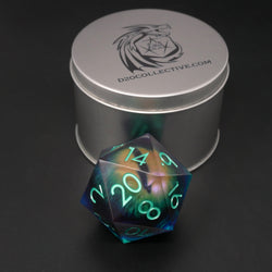 Remorhaz's Eye | Giant D20 Moving Eye DnD Dice | Acrylic RPG Gaming Dice (ONLINE ORDER ONLY)