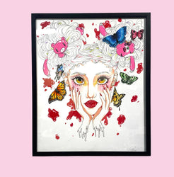 Christiana Linares - In Gloom - Original Artwork - Gloomy Bear Exhibition (ONLINE ORDER ONLY)