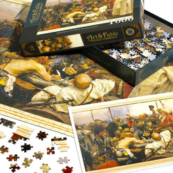 Reply of the Cossacks 1000 Piece Premium Jigsaw Puzzle Art & Fable (ONLINE ORDER ONLY)