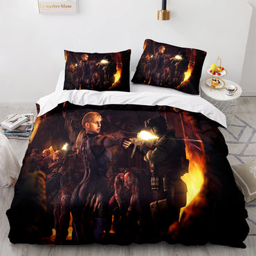 Resident Evil Bedding Set Kids Quilt Cover Without Filler (Online Order Only)