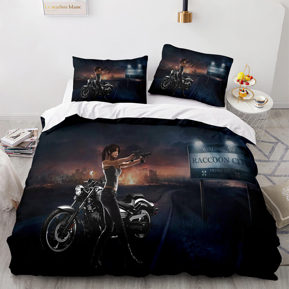 Resident Evil Bedding Set Kids Quilt Cover Without Filler (Online Order Only)