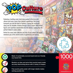 Retro Comic Bliss Pop Culture 1000 Piece Jigsaw Puzzle MasterPieces (ONLINE ORDER ONLY)
