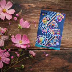 Fun Retro Collection 2 Sticker Sheet 6 Stickers (ONLINE ORDER ONLY)