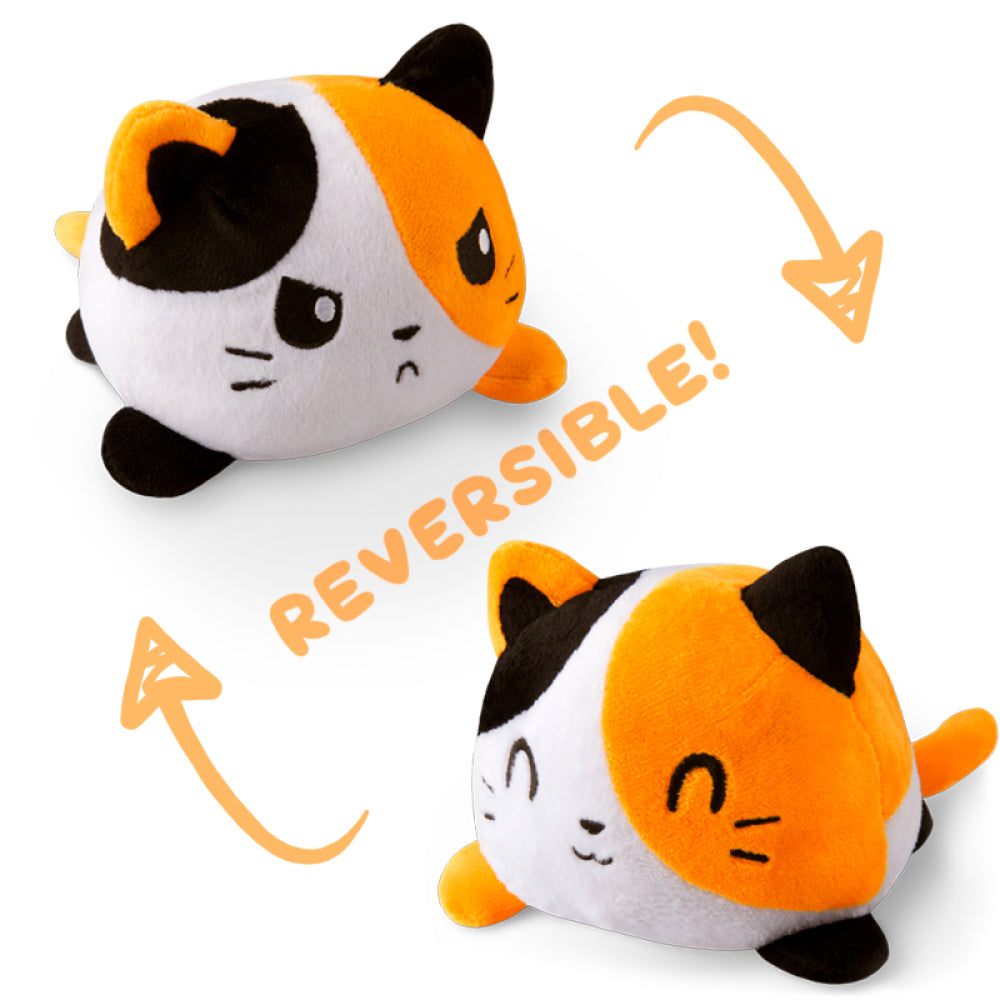 TeeTurtle Reversible Cat: Calico (Mini) (ONLINE ORDER ONLY)