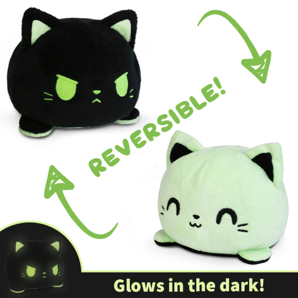TeeTurtle Reversible Cat: Black/Glow (Mini) (ONLINE ORDER ONLY)