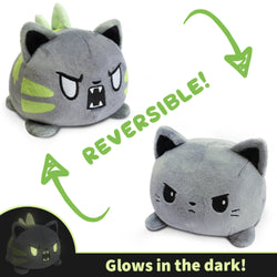 TeeTurtle Reversible Catzilla: Gray Glow (Mini) (ONLINE ORDER ONLY)