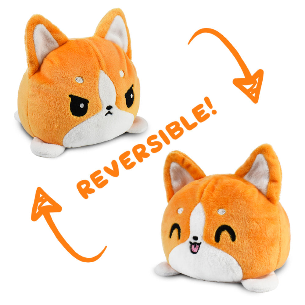 TeeTurtle Reversible Corgi: Orange (Mini) (ONLINE ORDER ONLY)