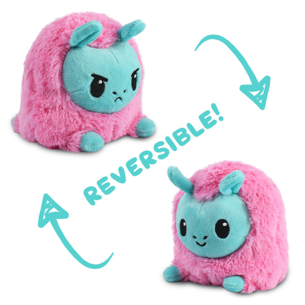 TeeTurtle Reversible Llama: Aqua/Pink (Mini) (ONLINE ORDER ONLY)