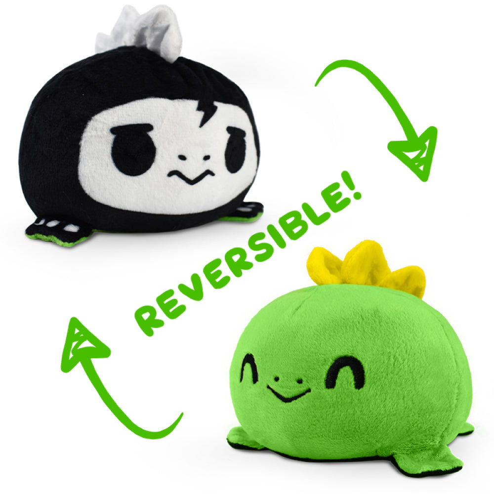 TeeTurtle Reversible Stegosaurus: Green/Skeleton (Mini) (ONLINE ORDER ONLY)