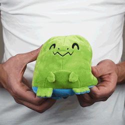 TeeTurtle ReversibleT-Rex: Green/Blue (Mini) (ONLINE ORDER ONLY)