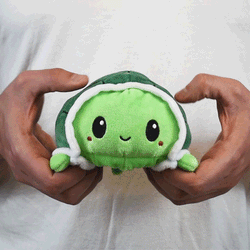TeeTurtle Reversible Turtle: Green (Mini) (ONLINE ORDER ONLY)