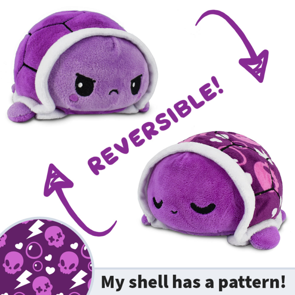 TeeTurtle Reversible Turtle: Punk Shell/Purple (Mini) (ONLINE ORDER ONLY)