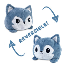 TeeTurtle Reversible Wolf: Gray (Mini) (ONLINE ORDER ONLY)