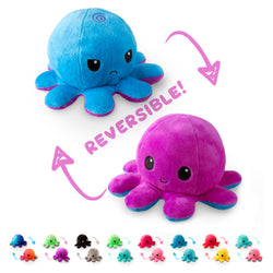 TeeTurtle Reversible Octopus: Blue/Purple (Mini) (ONLINE ORDER ONLY)