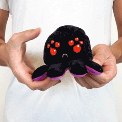 TeeTurtle Reversible Spider: Black/Purple (Mini) (ONLINE ORDER ONLY)