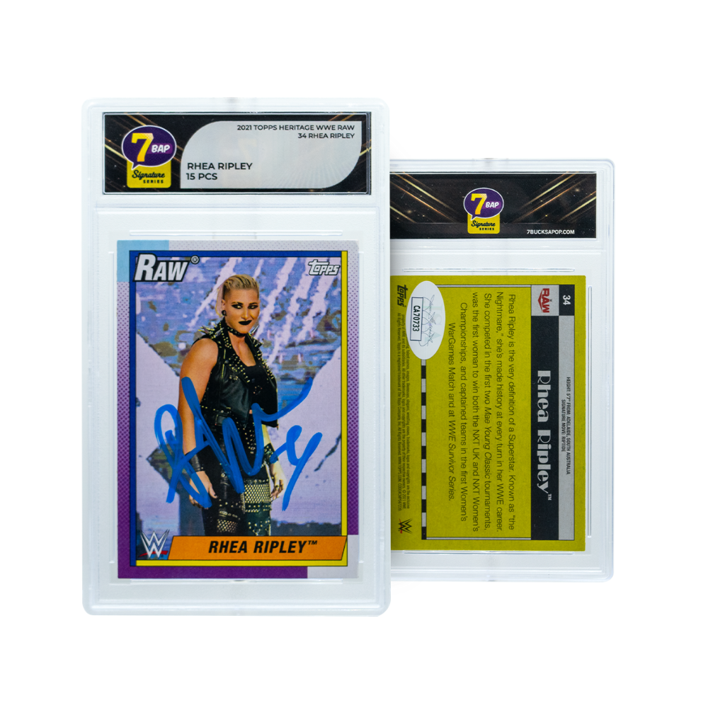 Rhea Ripley Cards Signature Series (Online Order Only)