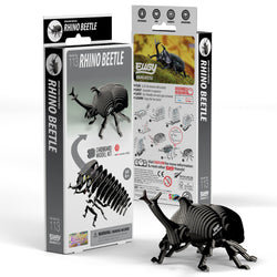 Rhino Beetle 3D Cardboard Model Kit Eugy (ONLINE ORDER ONLY)