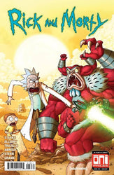 Rick And Morty 36 Oni Mike Vasquez Incredible Hulk 181 Homage Variant Wolverine (03/28/2018) (ONLINE ORDER ONLY)