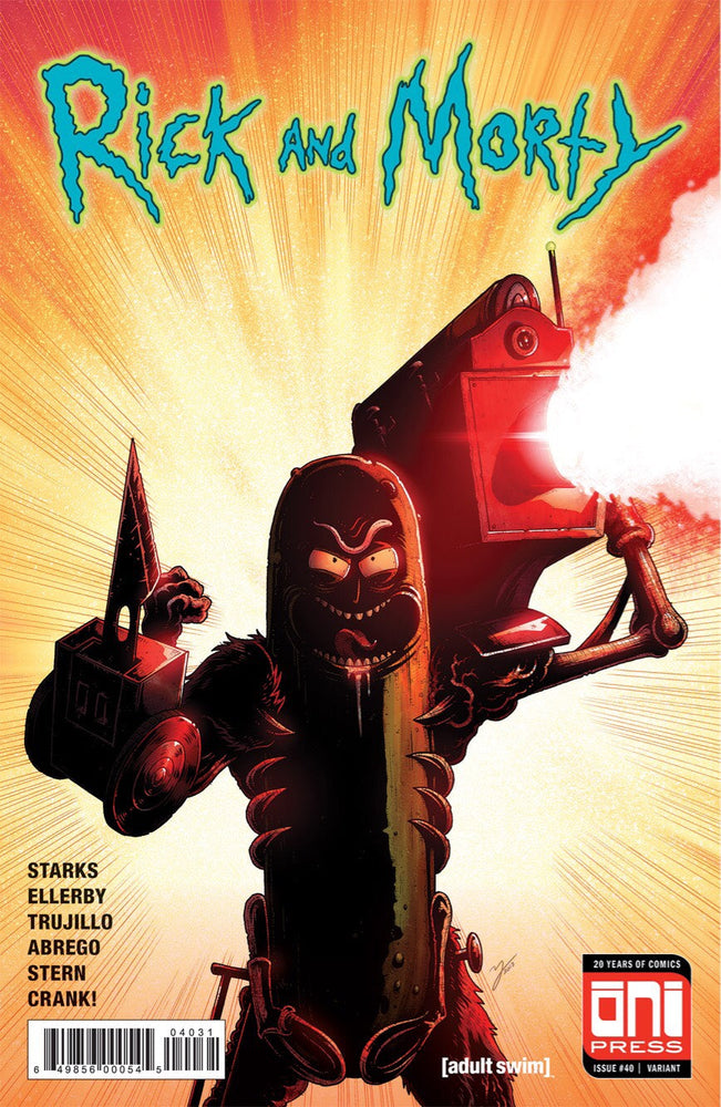 Rick And Morty 40 Oni 2018 Mike Vasquez Iron Man 282 War Machine Homage Variant (ONLINE ORDER ONLY)