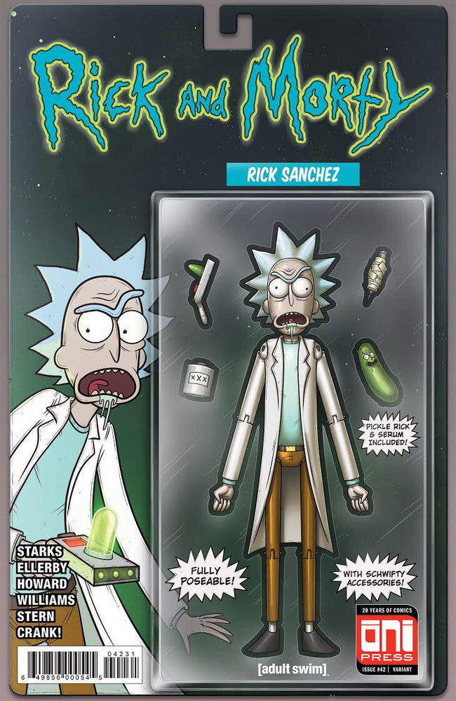 Rick & Morty 42 Oni Mike Vasquez Rick Sanchez Action Figure Variant (09/26/2018) (ONLINE ORDER ONLY)