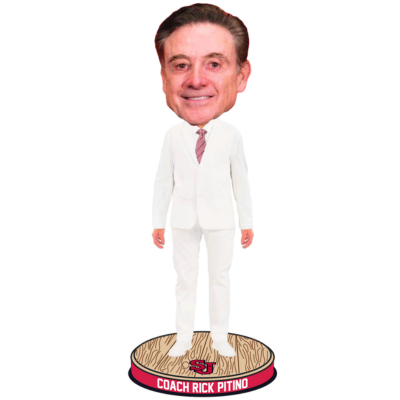 Rick Pitino St. John's Red Storm Coach White Suit Bobblehead (Presale) (ONLINE ORDER ONLY)