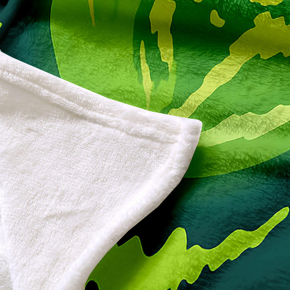 Rick and Morty Blanket Flannel Throw Room Decoration (Online Order Only)