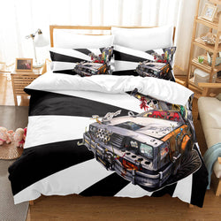 Rick and Morty Pattern Bedding Sets Quilt Covers Room Decoration (Online Order Only)