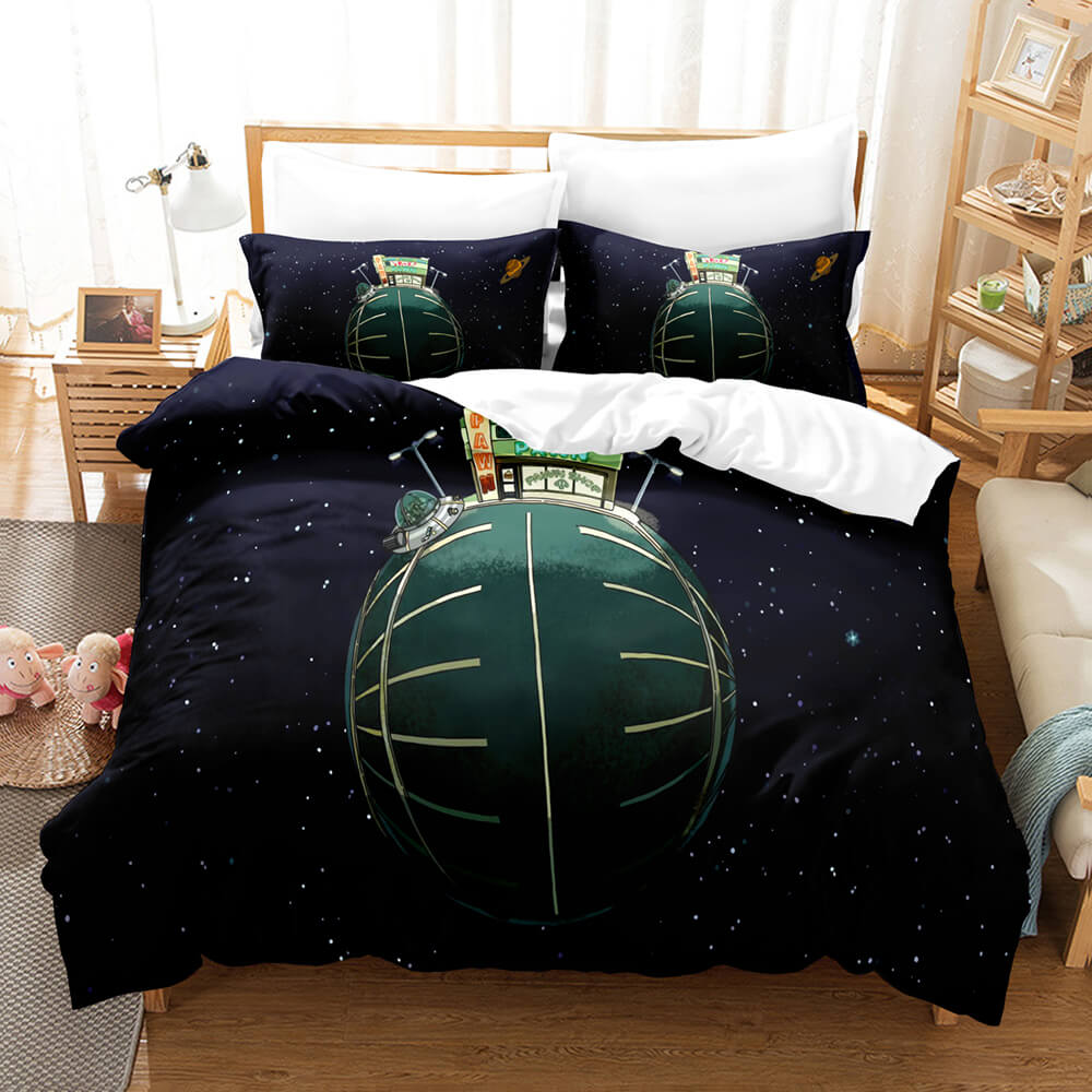 Rick and Morty Pattern Bedding Sets Quilt Covers Room Decoration (Online Order Only)