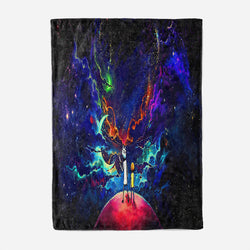 Rick and Morty Pattern Blanket Flannel Throw Room Decoration (Online Order Only)