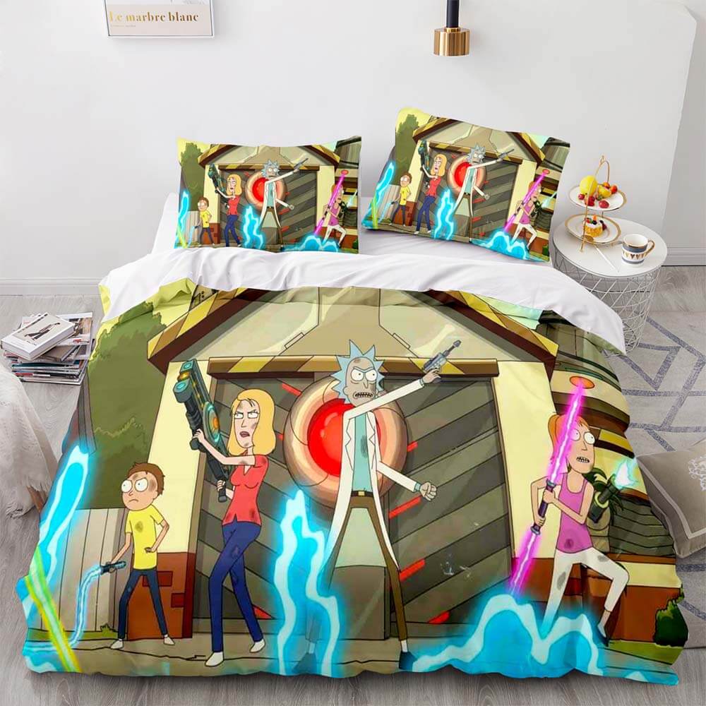 Rick and Morty Season 5 Bedding Set Quilt Duvet Cover Bedding Sets (Online Order Only)