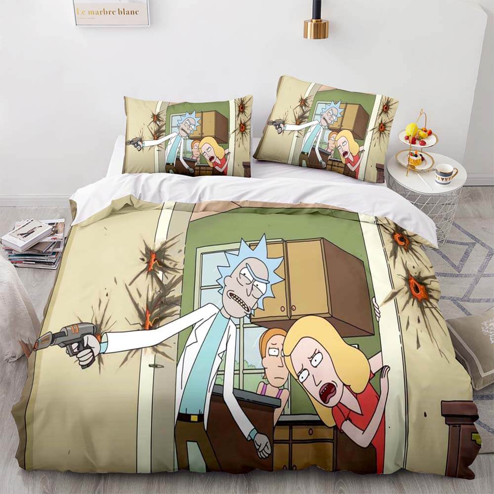 Rick and Morty Season 5 Bedding Set Quilt Duvet Cover Bedding Sets (Online Order Only)