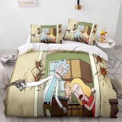 Rick and Morty Season 5 Bedding Set Quilt Duvet Cover Bedding Sets (Online Order Only)