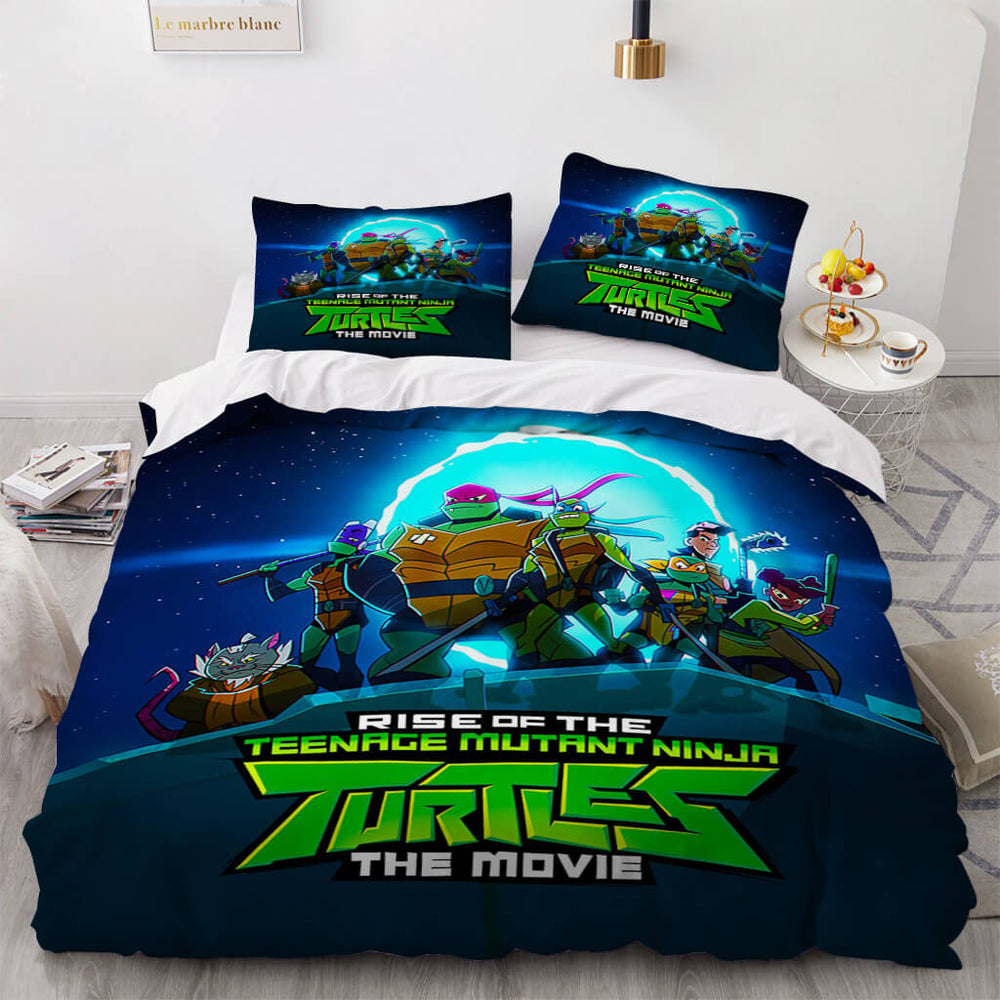 Rise of the Teenage Mutant Ninja Turtles Bedding Set Kids Quilt Cover (Online Order Only)