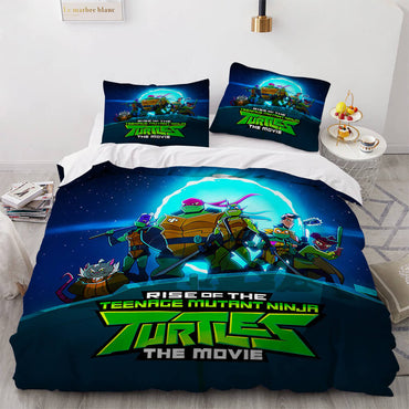 Rise of the Teenage Mutant Ninja Turtles Bedding Set Kids Quilt Cover (Online Order Only)