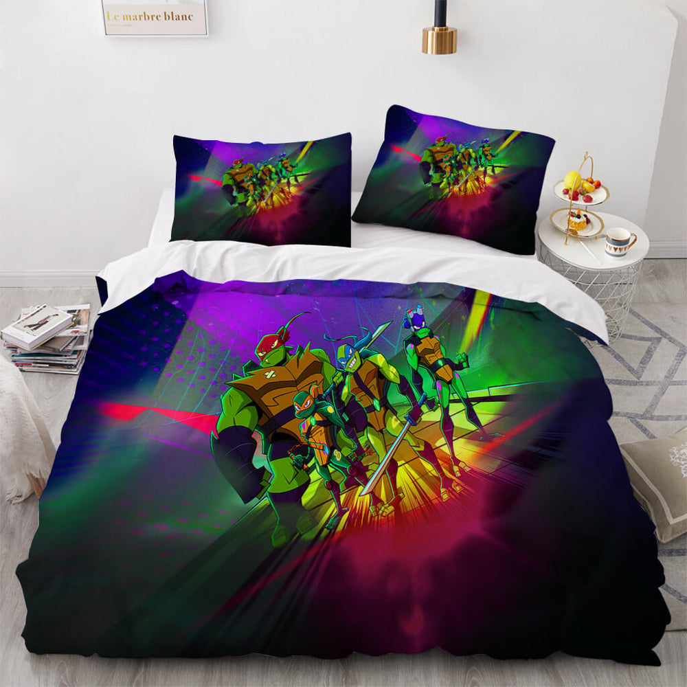 Rise of the Teenage Mutant Ninja Turtles Bedding Set Quilt Cover Without Filler (Online Order Only)