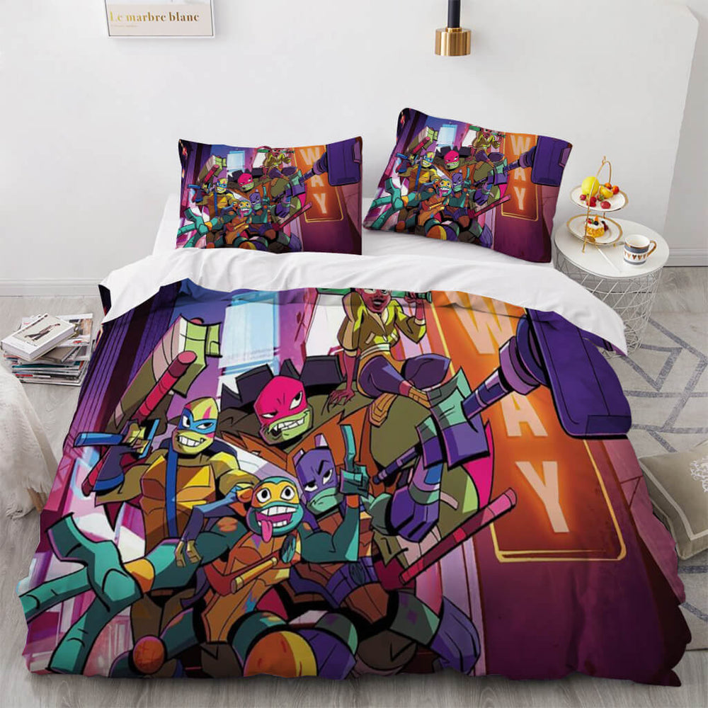 Rise of the Teenage Mutant Ninja Turtles Bedding Set Quilt Cover Without Filler (Online Order Only)