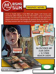Rising Sun: Graphic Novel + Kickstarter Exclusive Comic Book Extras (ONLINE ORDER ONLY)