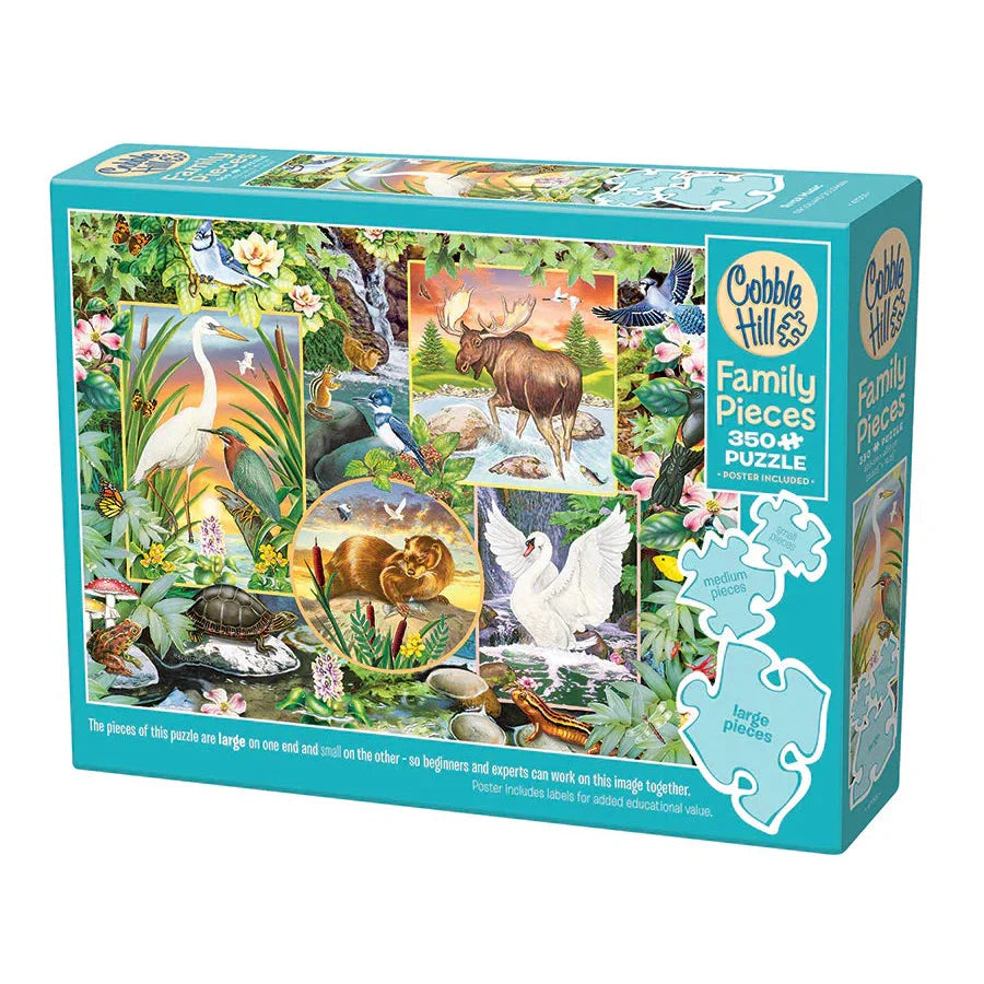 River Magic 350 Piece Family Jigsaw Puzzle Cobble Hill (ONLINE ORDER ONLY)