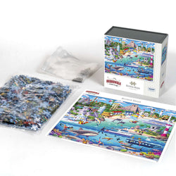 Riviera Maya 1000 Piece Jigsaw Puzzle Boardwalk (ONLINE ORDER ONLY)