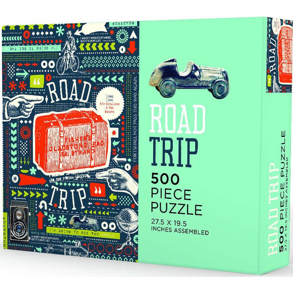 Road Trip 500 Piece Jigsaw Puzzle Gibbs Smith (ONLINE ORDER ONLY)