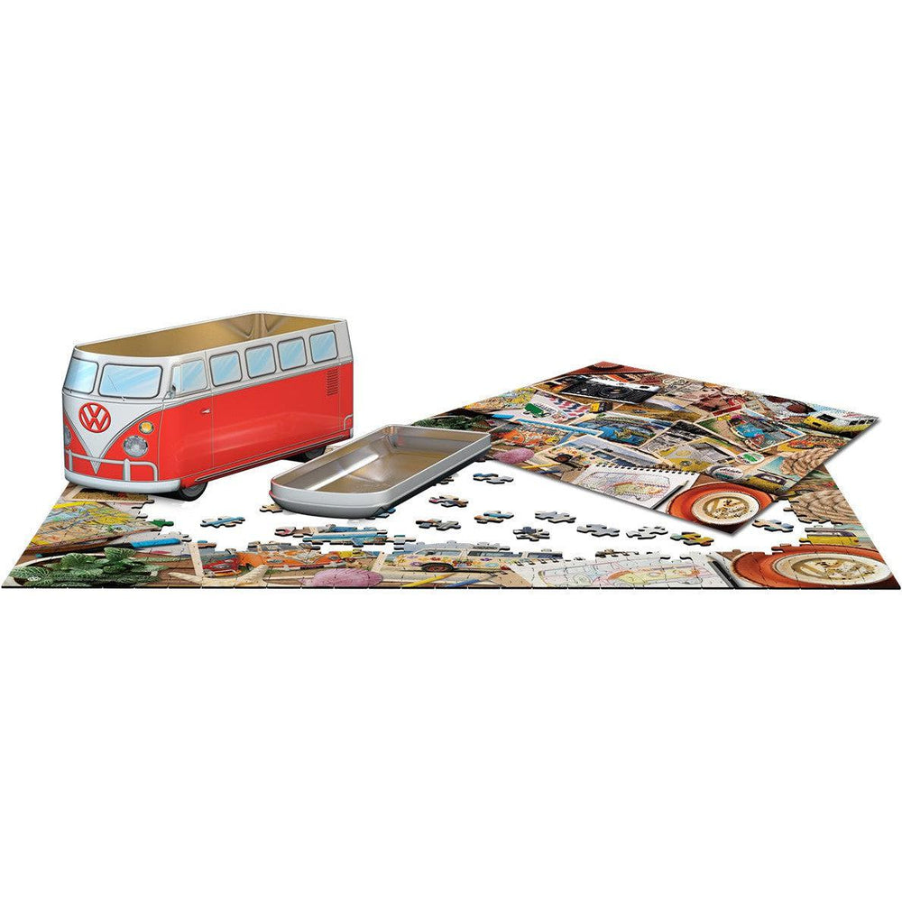 Road Trips VW Bus 550 Piece Jigsaw Puzzle in Tin Eurographics (ONLINE ORDER ONLY)