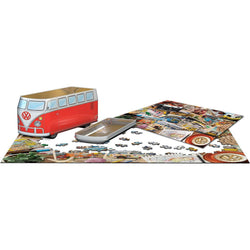 Road Trips VW Bus 550 Piece Jigsaw Puzzle in Tin Eurographics (ONLINE ORDER ONLY)