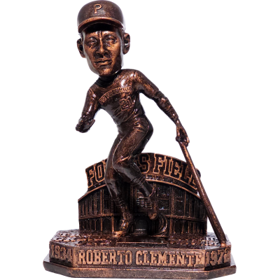 Roberto Clemente Bronze Bobblehead (ONLINE ORDER ONLY)