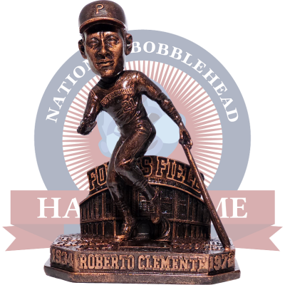 Roberto Clemente Bronze Bobblehead (ONLINE ORDER ONLY)