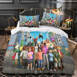 Roblox Bedding Set Kids Quilt Pattern Duvet Cover Without Filler (Online Order Only)
