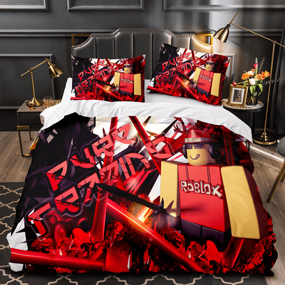 Roblox Bedding Set Quilt Cover Bed Without Filler (Online Order Only)