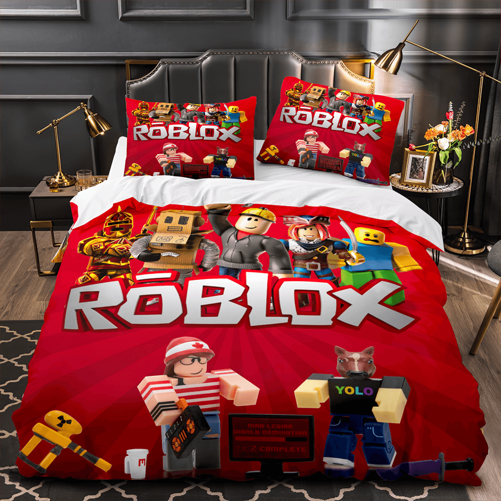 Roblox Bedding Set Quilt Cover Bed Without Filler (Online Order Only)