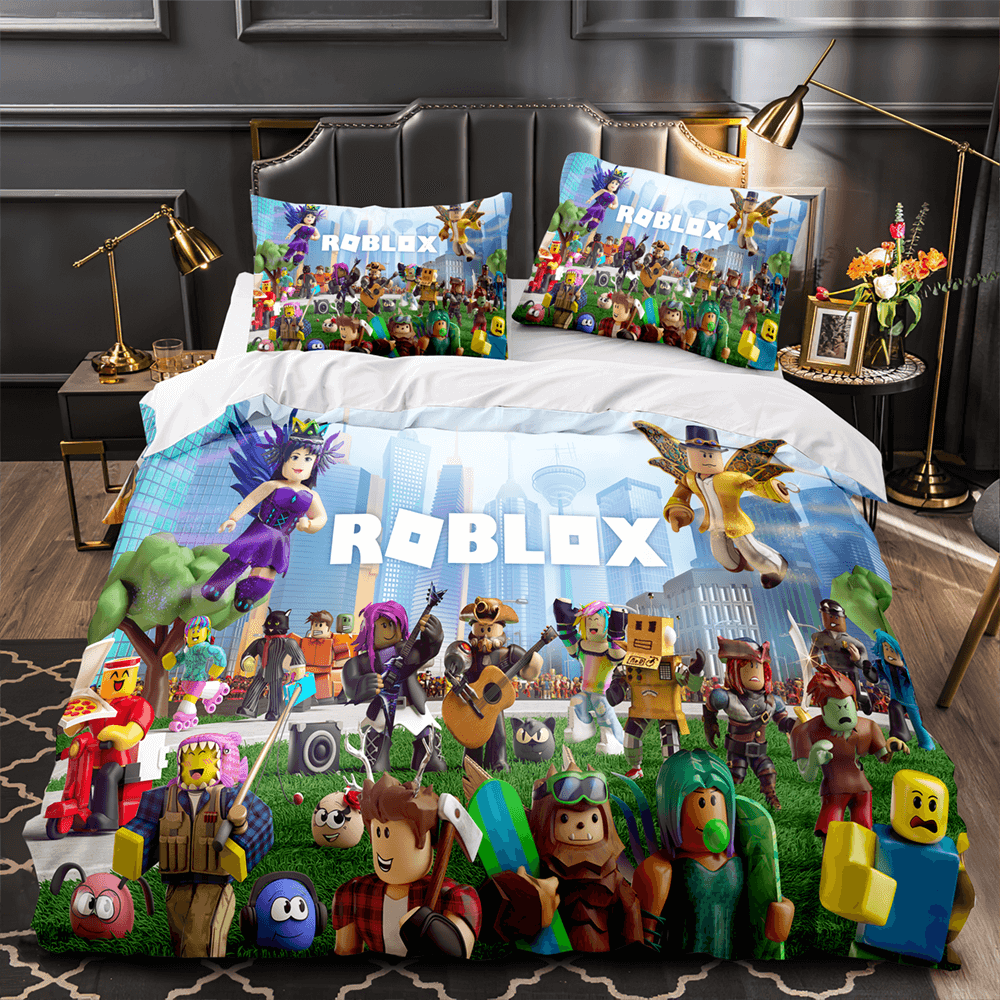 Roblox Bedding Set Quilt Cover Bed Without Filler (Online Order Only)