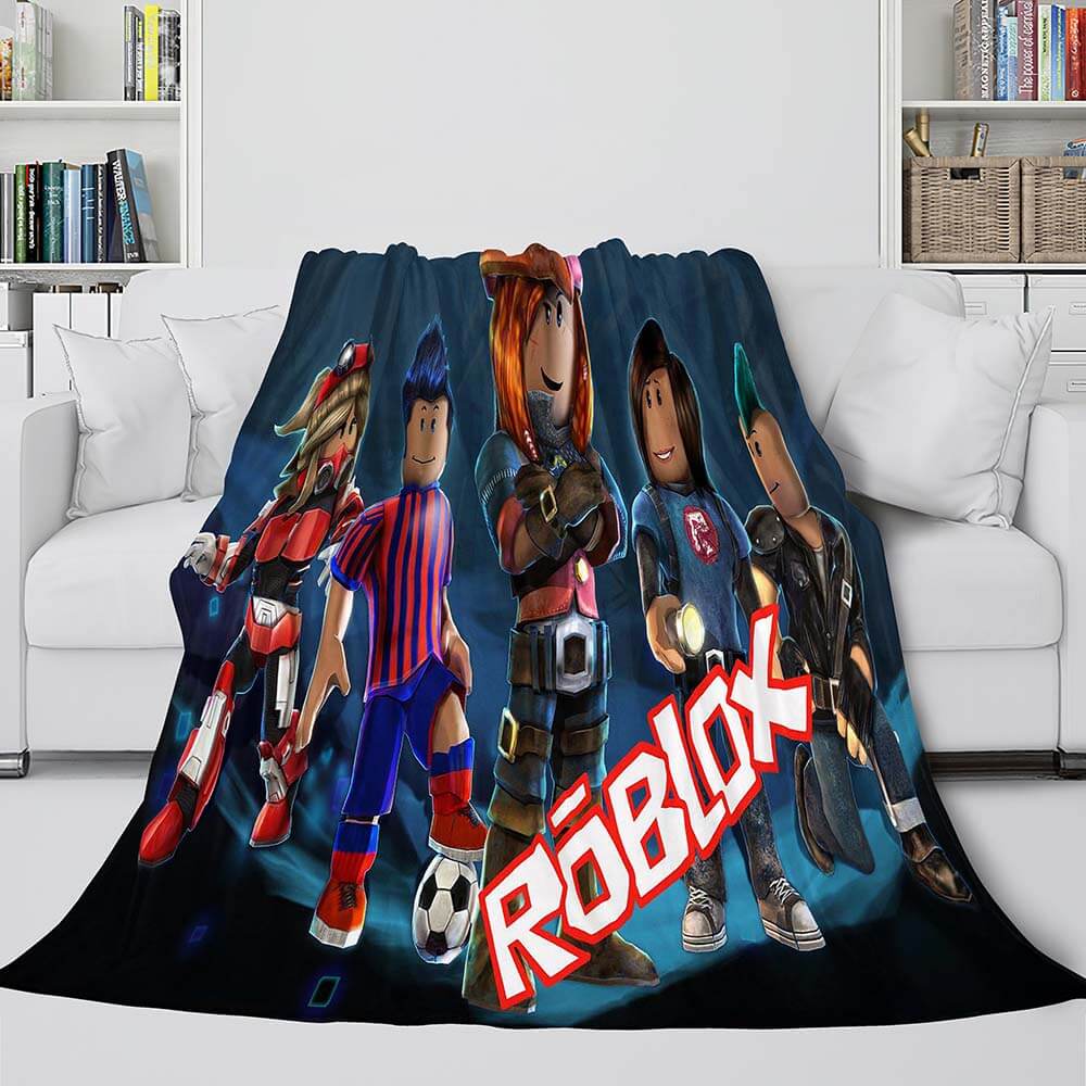Roblox Blanket Flannel Fleece Blanket (Online Order Only)